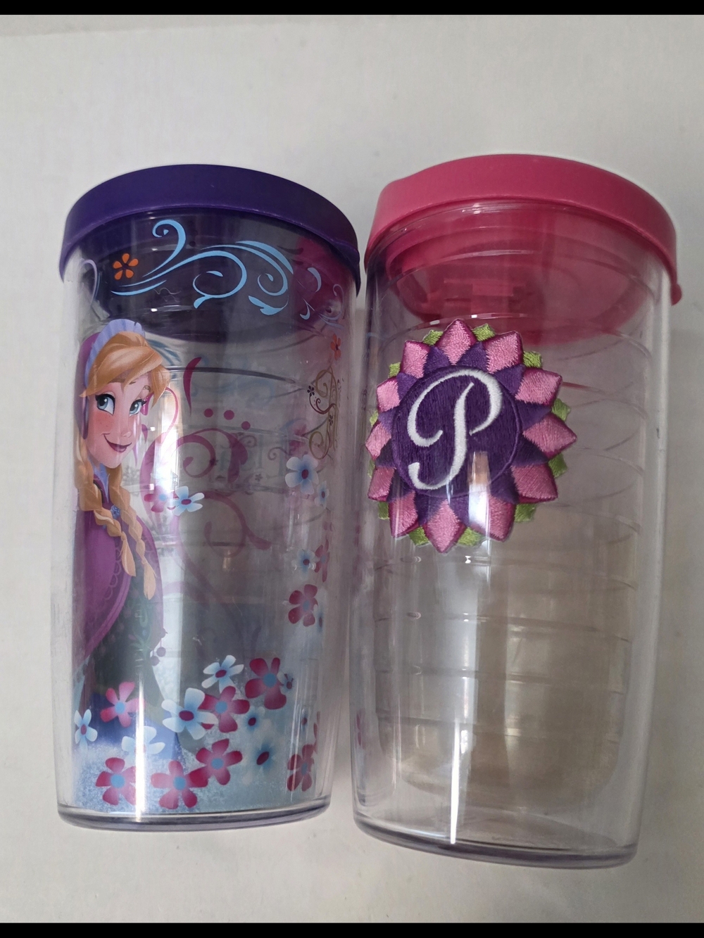 Pink and Purple Insulated Party Tumbler Set - Branded